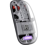 Mysz bezprzewodowa Defender IXES MM-999 optyczna 2400dpi 2.4GHz + Bluetooth AKUMULATOR bezklikowa silent