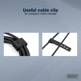 Kabel zasilający DIGITUS silikonowy USB-C - USB-C, USB 2.0 60W, 2m czarny