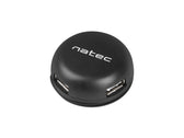 Hub USB Natec 4x USB 2.0 Bumblebee czarny
