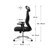 Fotel biurowy Mark Adler Manager 3.5 Black
