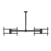 Uchwyt sufitowy dla dwóch TV Maclean MC-111 B, max. obciążenie 2x40kg, 34-60", max VESA 600x400