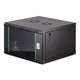 Szafa sieciowa wisząca jednosekcyjna DIGITUS Dynamic 19" 7U, 600x600, drzwi szyba, czarny, niezmontowana, 60kg