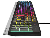 Klawiatura przewodowa Genesis Rhod 300 RGB Gaming czarna