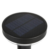 Lampa solarna LED z czujnikiem Maclean MCE465 B, czarna, IP44, 3 tryby świecenia, bateria Li-ion 18650 3,7V 1200 mAh, wbijana