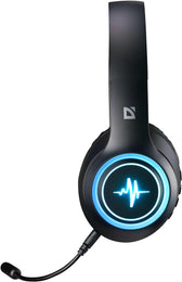 Słuchawki z mikrofonem Defender FREEMOTION B571 bezprzewodowe Bluetooth podświetlane + MP3 Player + mikrofon, czarne