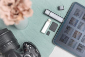 Czytnik kart DIGITUS 3-portowy USB Typ C/ USB 3.0 SuperSpeed SD Micro SD HQ aluminium szary