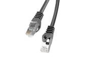 Patchcord Lanberg FTP kat.6 0,5m czarny