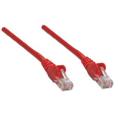 PatchCord 100% miedź Intellinet Cat.6 UTP, 1m, czerwony