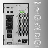 Zasilacz awaryjny UPS Qoltec 3kVA | 3000W | Power Factor 1.0 | LCD | EPO | USB | On-line