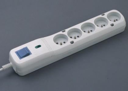 Listwa zasilająca Lestar LV-530W 5W 3m szara