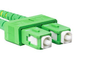 Patchcord światłowodowy Lanberg SM SC/APC-SC/APC DUPLEX 3.0mm LSZH G657A1 15m żółty
