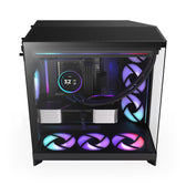 Obudowa NZXT H9 Flow RGB (2025) Midi Tower z oknem czarna
