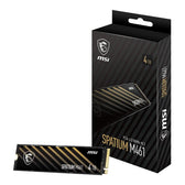 Dysk SSD MSI SPATIUM M461 4TB PCIe 4.0 NVMe M.2 2280 (5000/4200 MB/s) 3D NAND