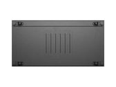 Szafa instalacyjna Rack stojąca 19" 22U 600x1200 czarna drzwi przeszklone LCD Lanbeg (flat pack)
