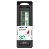 Pamięć SODIMM DDR4 ADATA Premier 32GB (1x32GB) 3200MHz CL22 1,2V