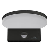 Lampa LED z czujnikiem Maclean MCE344 B, czujnik ruchu PIR, kolor czarny, 15W, IP65, 1560lm, barwa neutralna biała (4000K)