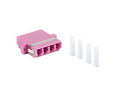Adapter światłowodowy Lanberg MM LC/UPC QUAD OM4