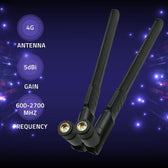 Antena 4G LTE Qoltec DUAL | 5dBi | dookólna | zewnętrzna