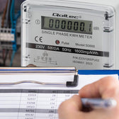 Miernik zużycia enrgii Qoltec jednofazowy elektroniczny licznik | 230V | LCD
