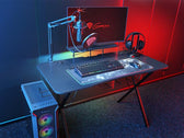 Hub USB Genesis VANAD 500 + Mouse Bungee + uchwyt na słuchawki podświetlenie