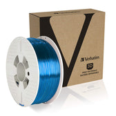 Filament do drukarek 3D Verbatim PET-G 2,85 mm 1kg niebieski transparentny