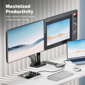 Stacja dokująca DIGITUS USB Typ C 8-portów 2x HDMI 4K/60Hz PD 3.0