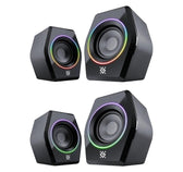 Głośniki Defender SOLAR 9 2.0 10W Bluetooth USB podświetlenie RGB