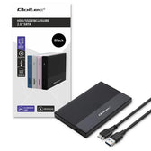Obudowa/kieszeń Qoltec na dysk SSD HDD 2.5" | SATA | USB 3.0 | Super speed 5Gb/s | 2TB | Czarny