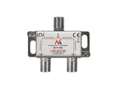 Rozgałęźnik satelitarny Maclean MCTV-495 splitter podwójny 2 wyjścia 1/2 Unicable 5-2400MHz