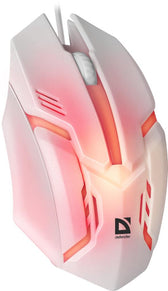 Mysz przewodowa Defender CYBER MB-560L 1200dpi 3P biała