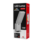 Lampa LED Maclean MCE514 W, kolor biały, 10W, IP65, 700lm, barwa neutralna biała (4000K)