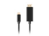 Kabel adapter Lanberg USB-C(M) - Displayport(M) 3m 4K 60Hz czarny