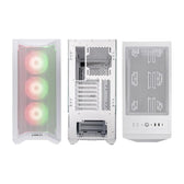 Obudowa Lian Li LANCOOL II MESH C RGB SNOW E-ATX Midi Tower bez zasilacza z oknem biała