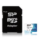 Karta pamięci Silicon Power microSDXC Superior Pro 64GB V30 UHS-1 U3 A1 + ADAPTER microSD-SD