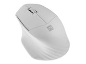 Mysz bezprzewodowa Natec Siskin 2 optyczna 1600 DPI BT 5.0 + 2.4 GHz z cichym klikiem biała