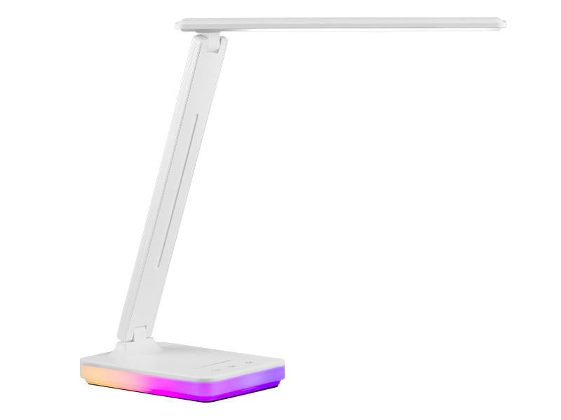 Lampka biurkowa LED TRACER PRISMA RGB biała