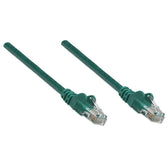 PatchCord 100% miedź Intellinet Cat.5e UTP, 1m, zielony