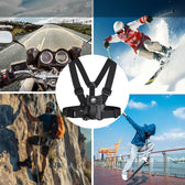 Szelki sportowe Maclean MC-294, uniwersalne, do telefonu, aparatu, kamer GoPro i innych, obrotowy uchwyt