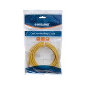 PatchCord 100% miedź Intellinet Cat.5e UTP, 5m, żółty