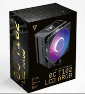 Chłodzenie procesora Modecom Volcano 0C T102 LCD ARGB czarne