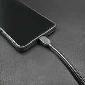 Kabel USB 2.0 Qoltec USB typ C męski | USB A męski | 1.2m | czarny