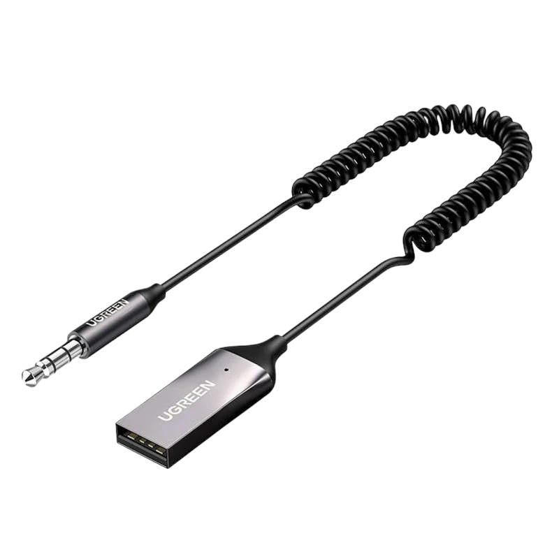 Odbiornik audio/muzyczny Ugreen CM309 70601B Bluetooth 5.0 USB AUX jack 3.5mm