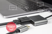 Hub USB-C Unitek D1049A, HDMI 2.0, VGA, USB-A, PD 100W