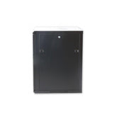 Szafa wisząca, zmontowana Intellinet 6U, 600x450, Rack 19", szklane drzwi, czarna