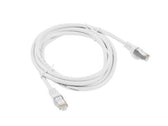Patchcord Lanberg FTP kat.6 1m biały