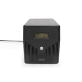 Zasilacz awaryjny UPS DIGITUS Line-Ineractive LCD 1500VA/900W, 2x12V/9Ah, AVR, 4x Schuko CEE 7/3, 2x RJ11, 1x USB 2.0 typ B