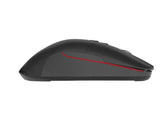 Mysz bezprzewodowa Genesis Zircon 330 optyczna Gaming 3600DPI czarno-czerwona
