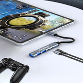 Hub Qoltec adapter USB-C 3.1 5w1 | USB-C PD | USB-C | 2x USB 2.0 | USB 3.0