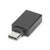 Adapter DIGITUS USB 3.0 SuperSpeed Typ USB C/USB A M/Ż czarny