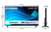Telewizor Hyundai UHD 55'' - ULX55359GSMART